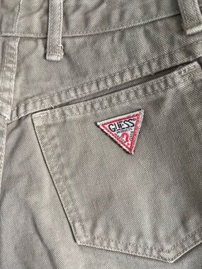 Vintage 80s Georges Marciano for Guess Made in USA Light Green Jeans size 30